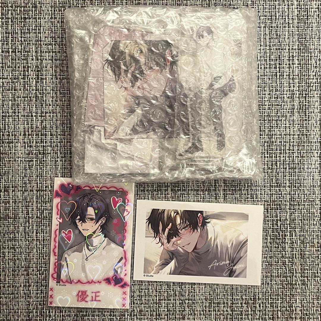 淫魔教育 アクリルスタンド&チェキ風カードセット 有馬優正