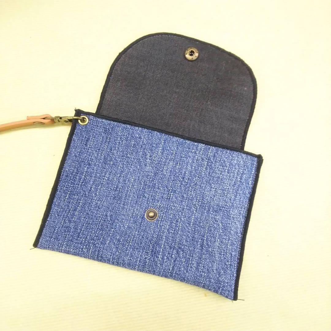 デニム リメイク ハンドメイド トートバッグ ポーチ ♡