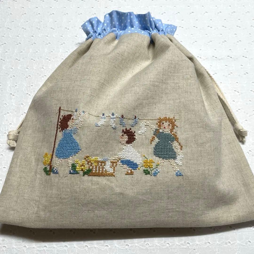 クロスステッチ 完成品 みつごちゃん サモイロフ くらはしれい オーダー74