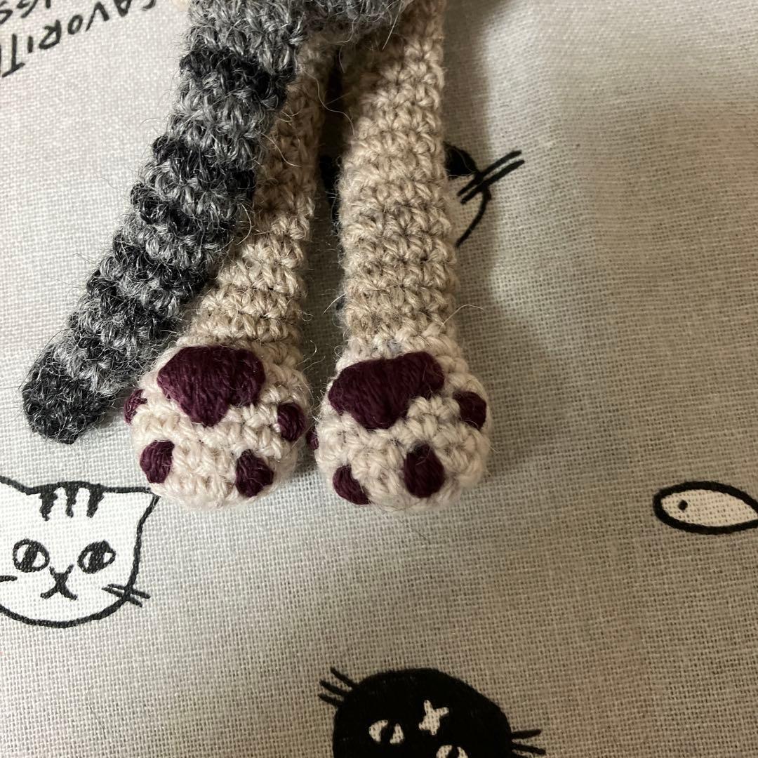 あみぐるみネコとヤモリッチ　hiroro様御一行