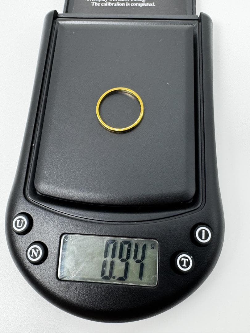 K18ゴールド シンプルバンドリング0.94g 11号