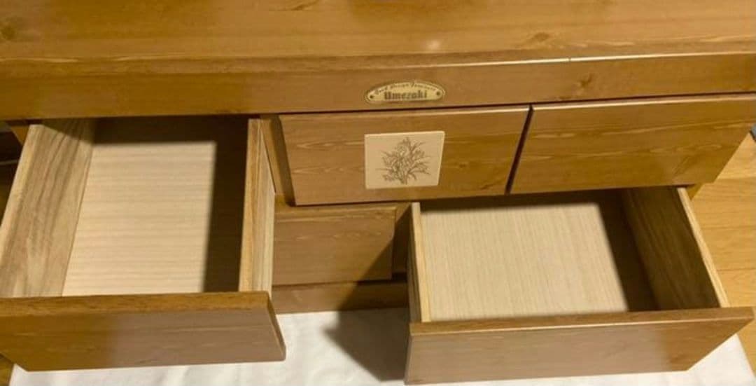 3/20までの出品　木製チェスト　タンス　衣類収納　テレビ台　棚　収納