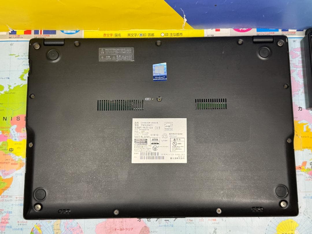 美品 富士通 LIFEBOOK U939/B Office2024 ノートPC