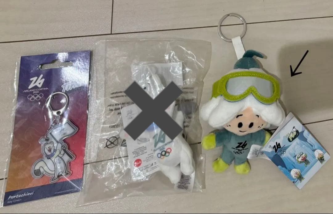 ★ミラノ・コルティナ　オリンピック★フロー★ぬいぐるみ★