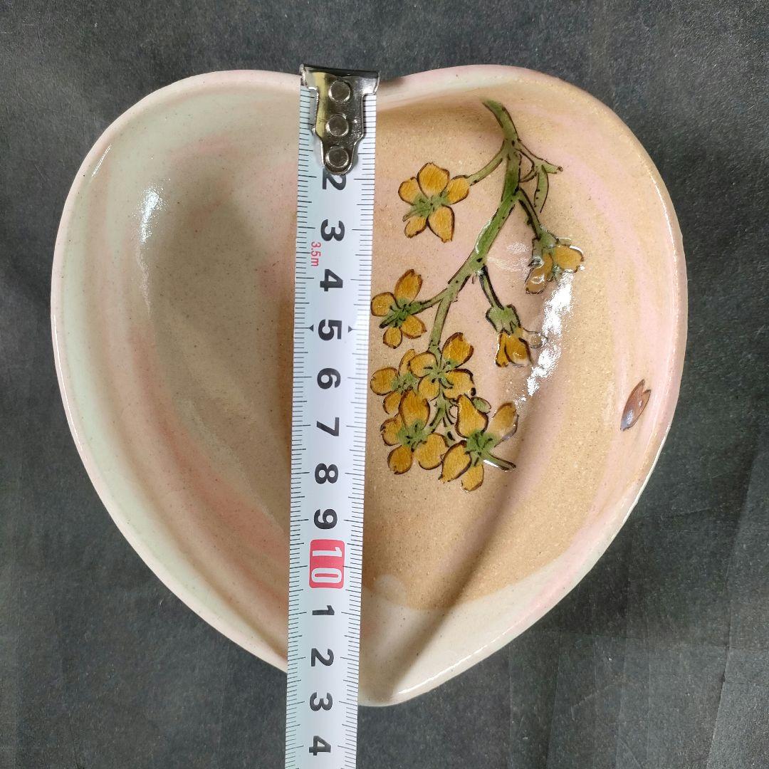 C3-3/九谷焼/在銘/色絵菜の花文銘々皿5客/共箱/向付/小鉢/懐石料理
