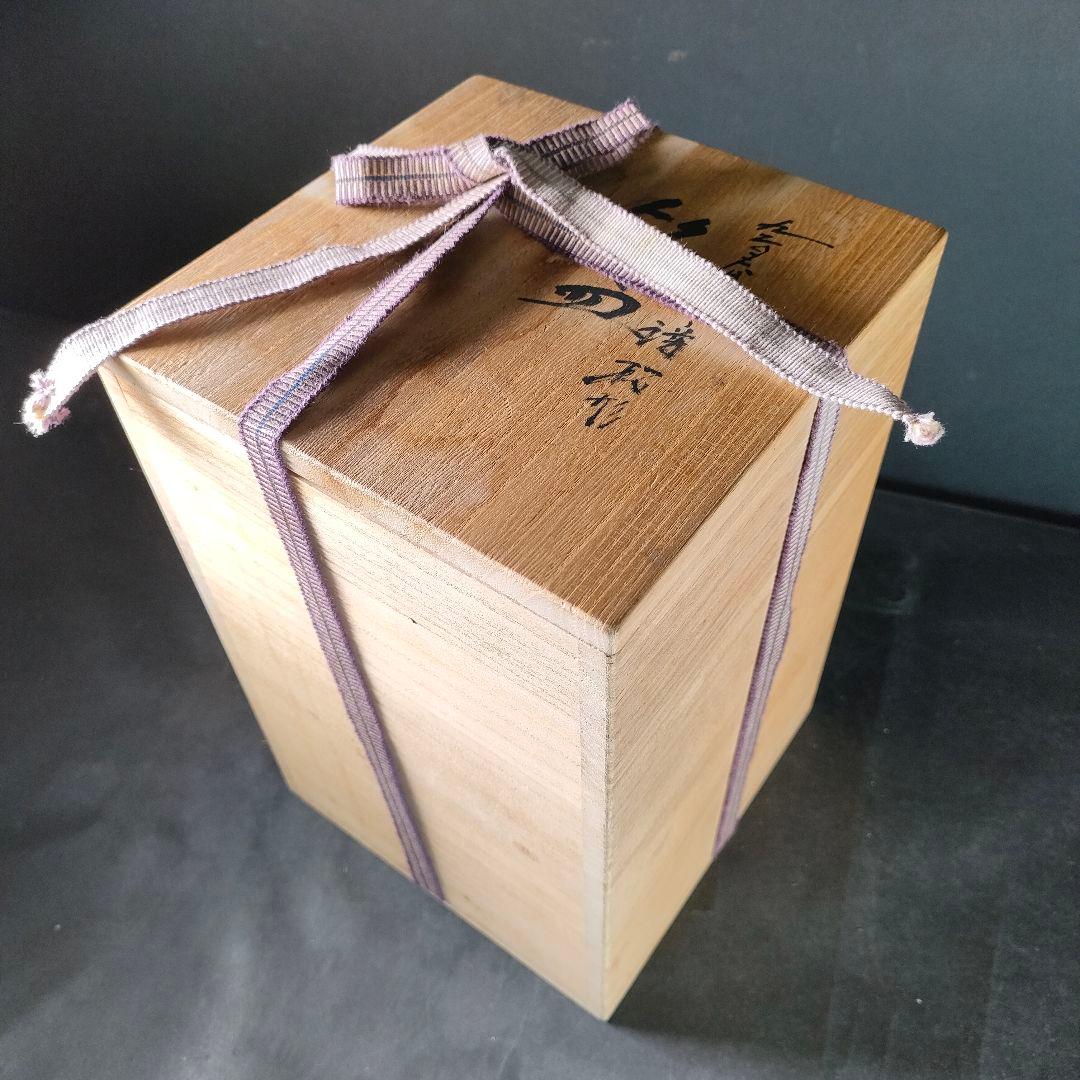 C3-3/九谷焼/在銘/色絵菜の花文銘々皿5客/共箱/向付/小鉢/懐石料理