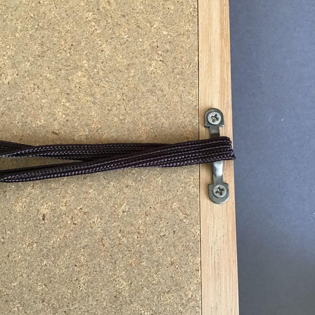 絵画　木版画　「大文字(舞妓)」　宮田三郎作　栞　紙箱　配送用自作箱S515HG