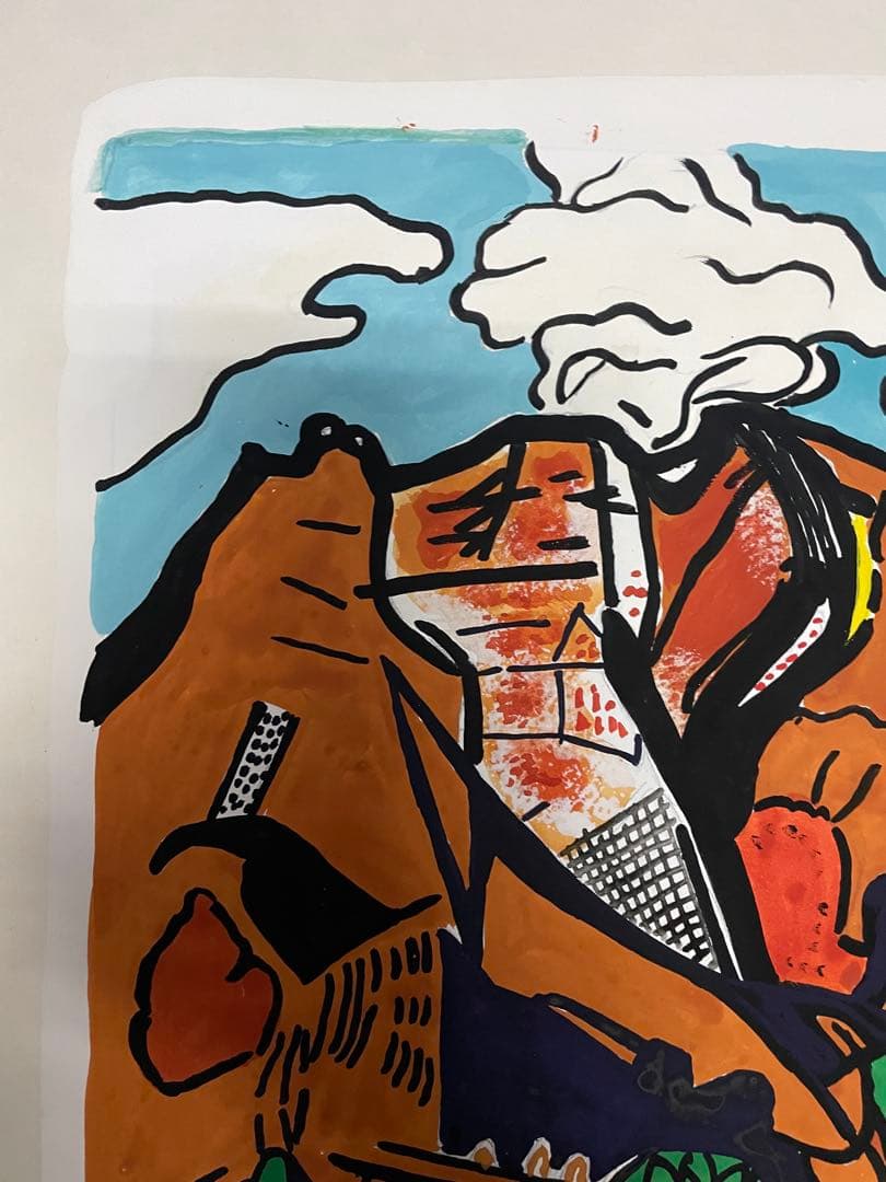 片岡球子 富士山