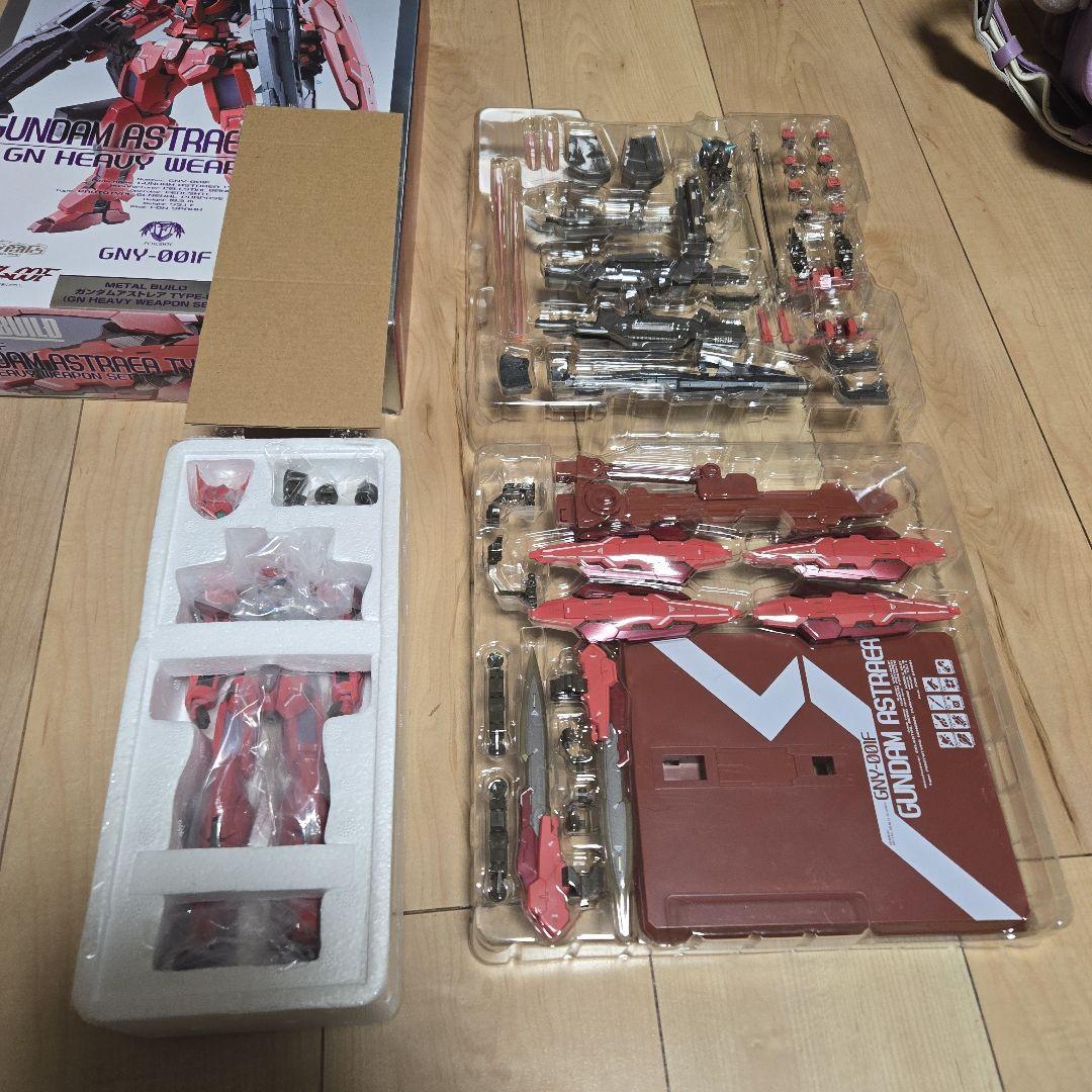メタルビルド　ガンダムアストレアType-Fのセット