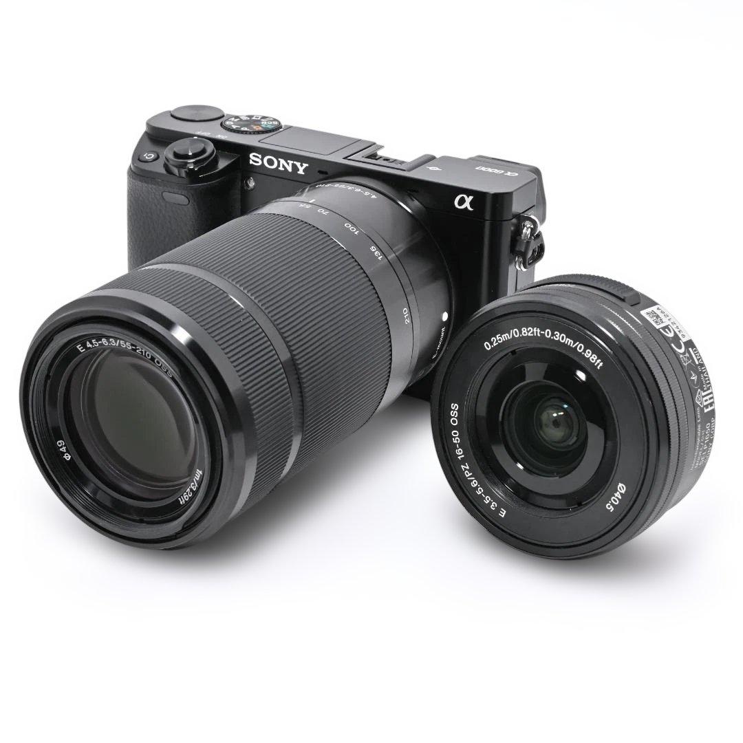 【美品・ショット数：6522回】SONY α6000 ダブルズームレンズキット