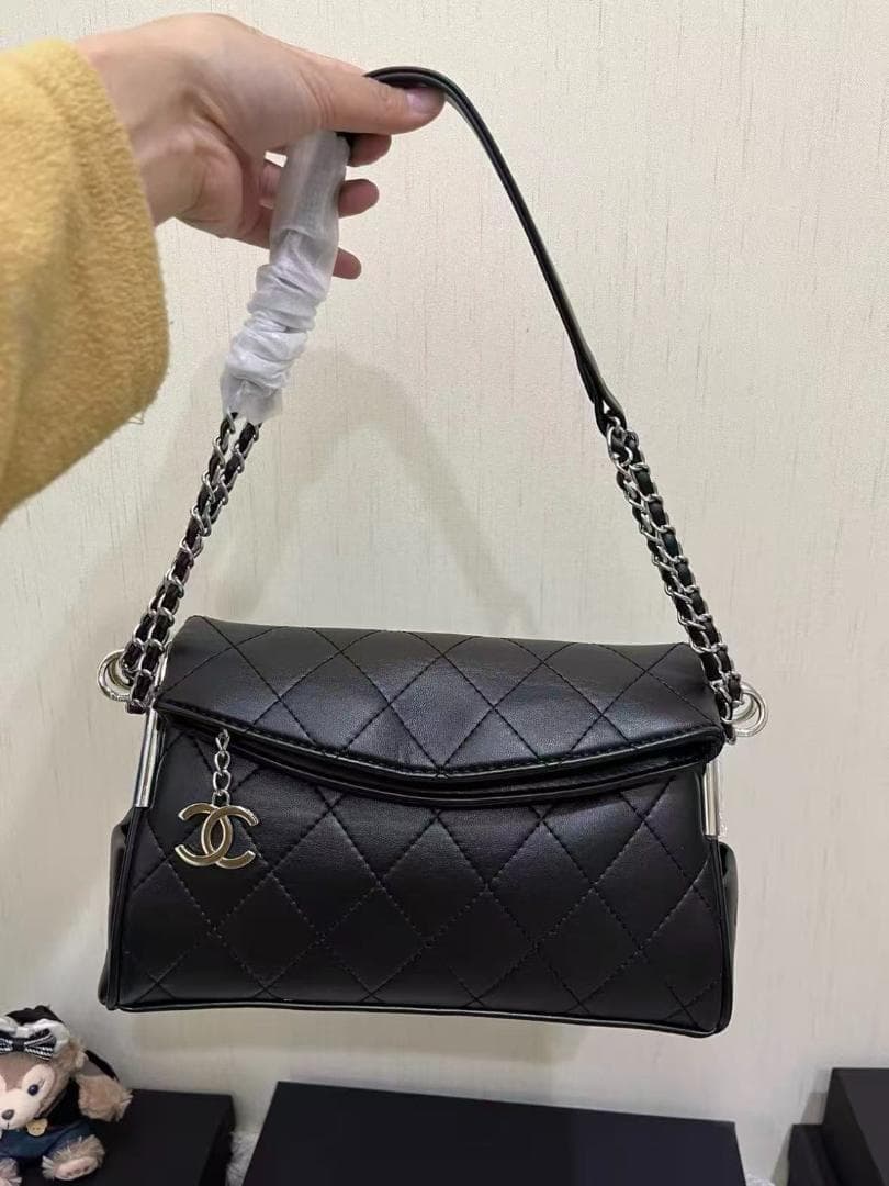 限定❤非売品 ブラックレザーショルダーバッグ vip