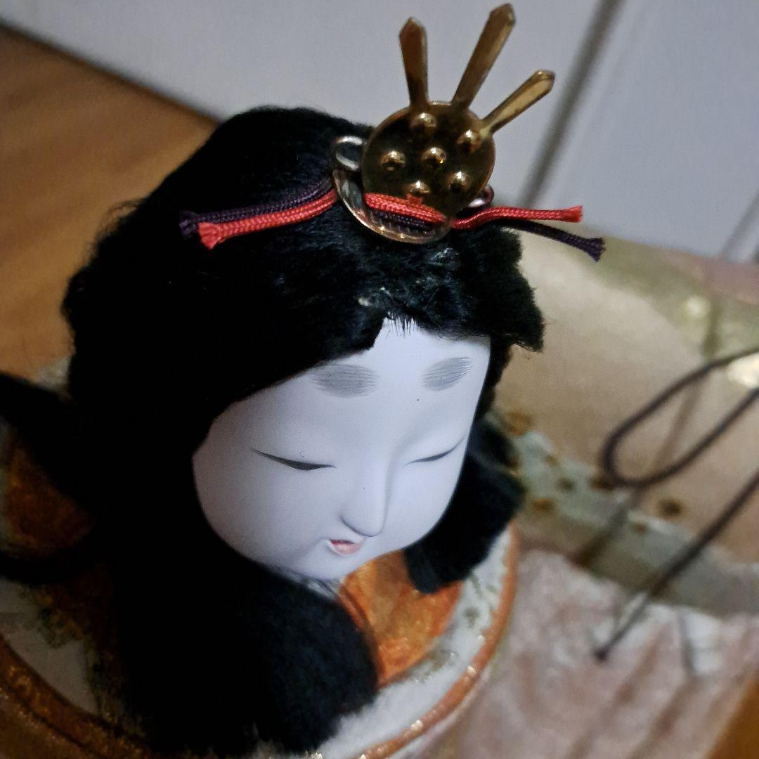 古今人形　立雛　真多呂作