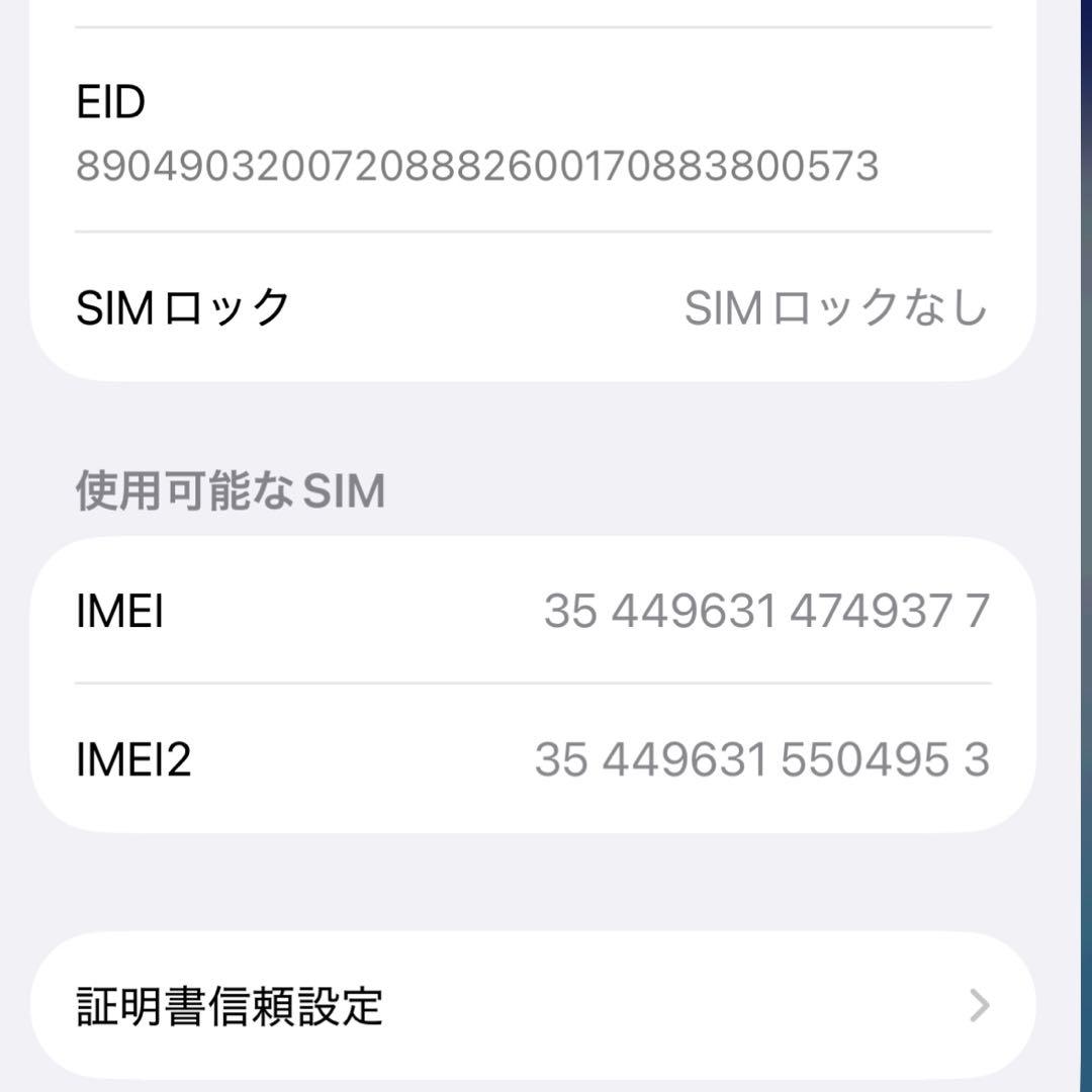 Apple iPhone 15Pro ブルーチタニウム 256GB