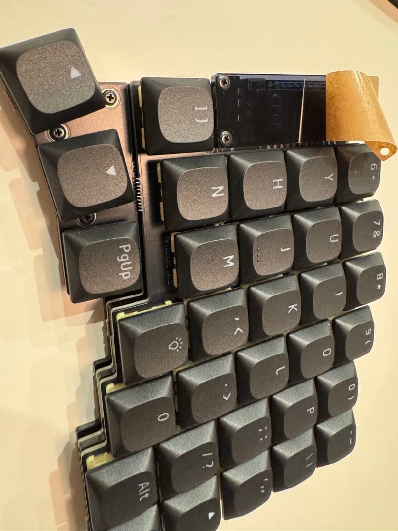 のいたちdem　keyball61オーダーメイド