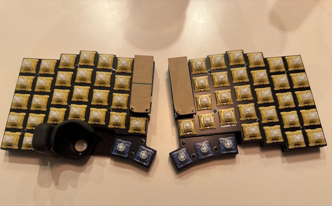 のいたちdem　keyball61オーダーメイド
