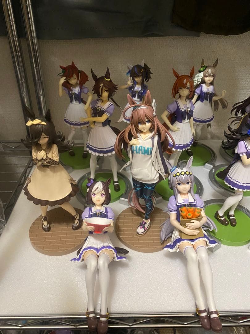 格安【箱無し品】ダブりなし　ナムコ含む　ウマ娘　フィギュア　まとめ売り合計19点