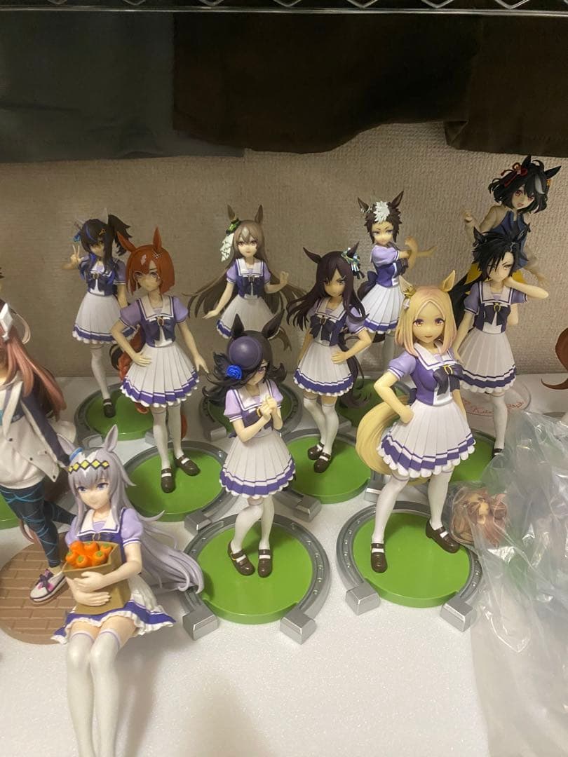 格安【箱無し品】ダブりなし　ナムコ含む　ウマ娘　フィギュア　まとめ売り合計19点