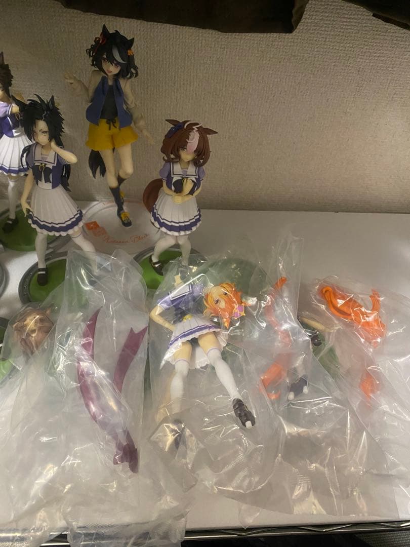 格安【箱無し品】ダブりなし　ナムコ含む　ウマ娘　フィギュア　まとめ売り合計19点