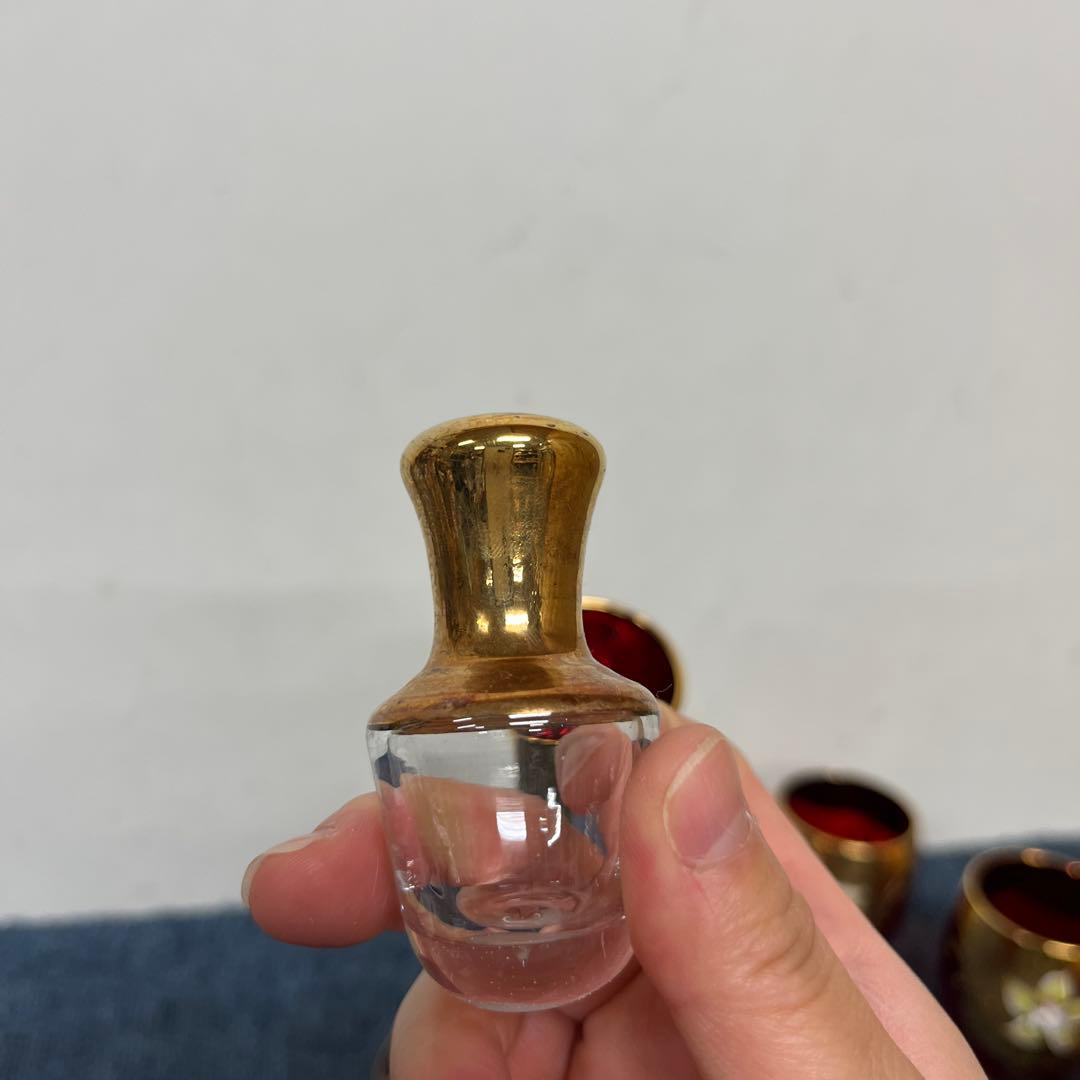 ベネチアングラス デキャンタ グラス5個セット