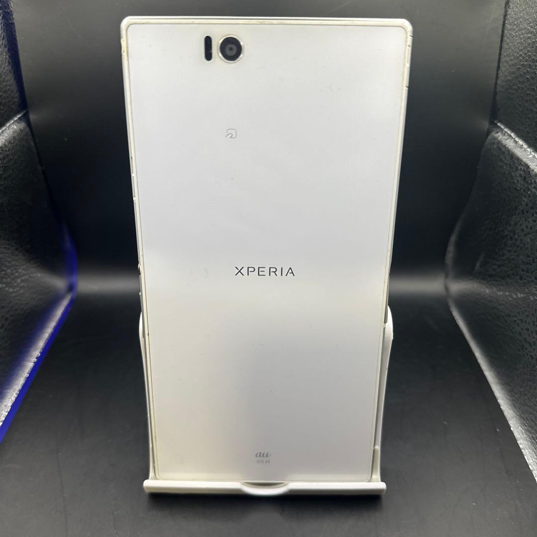 SH464 SONY xperia z ultra sol24 ホワイト スマホ
