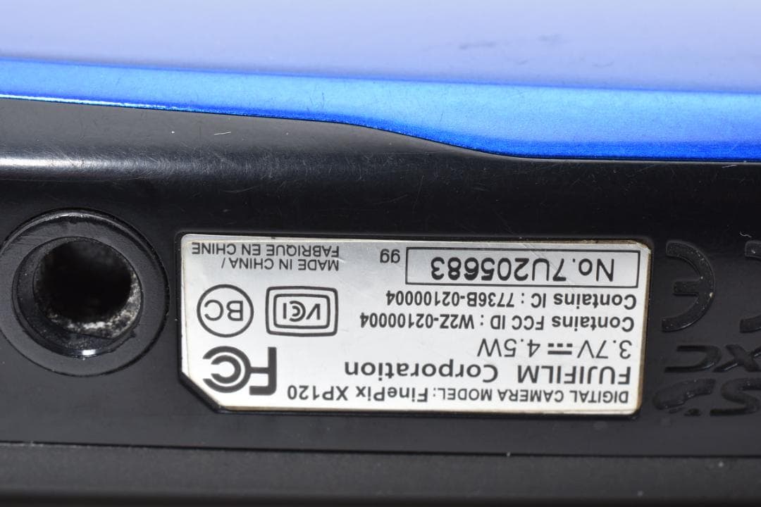 フジフィルム　FUJIFILM FinePix XP120 安心の動作確認済品