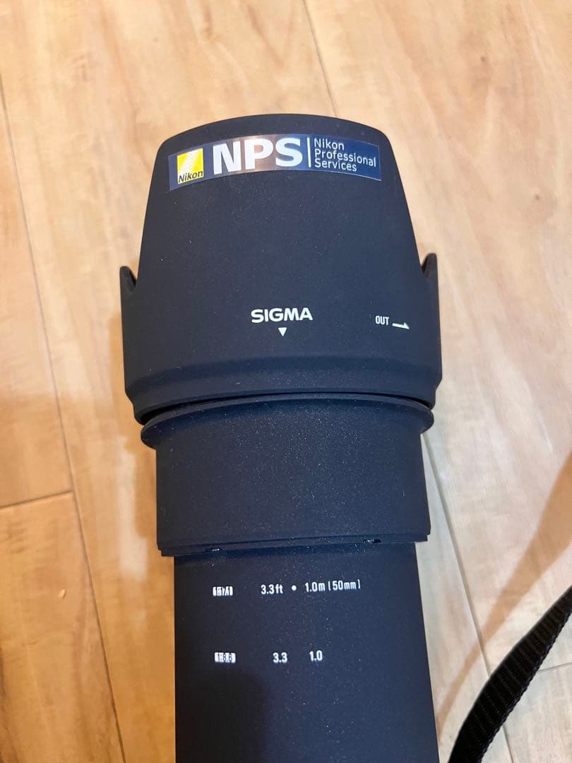 シグマ　ニコンマウント　望遠　50-500mm APO F値1:4-6.3D