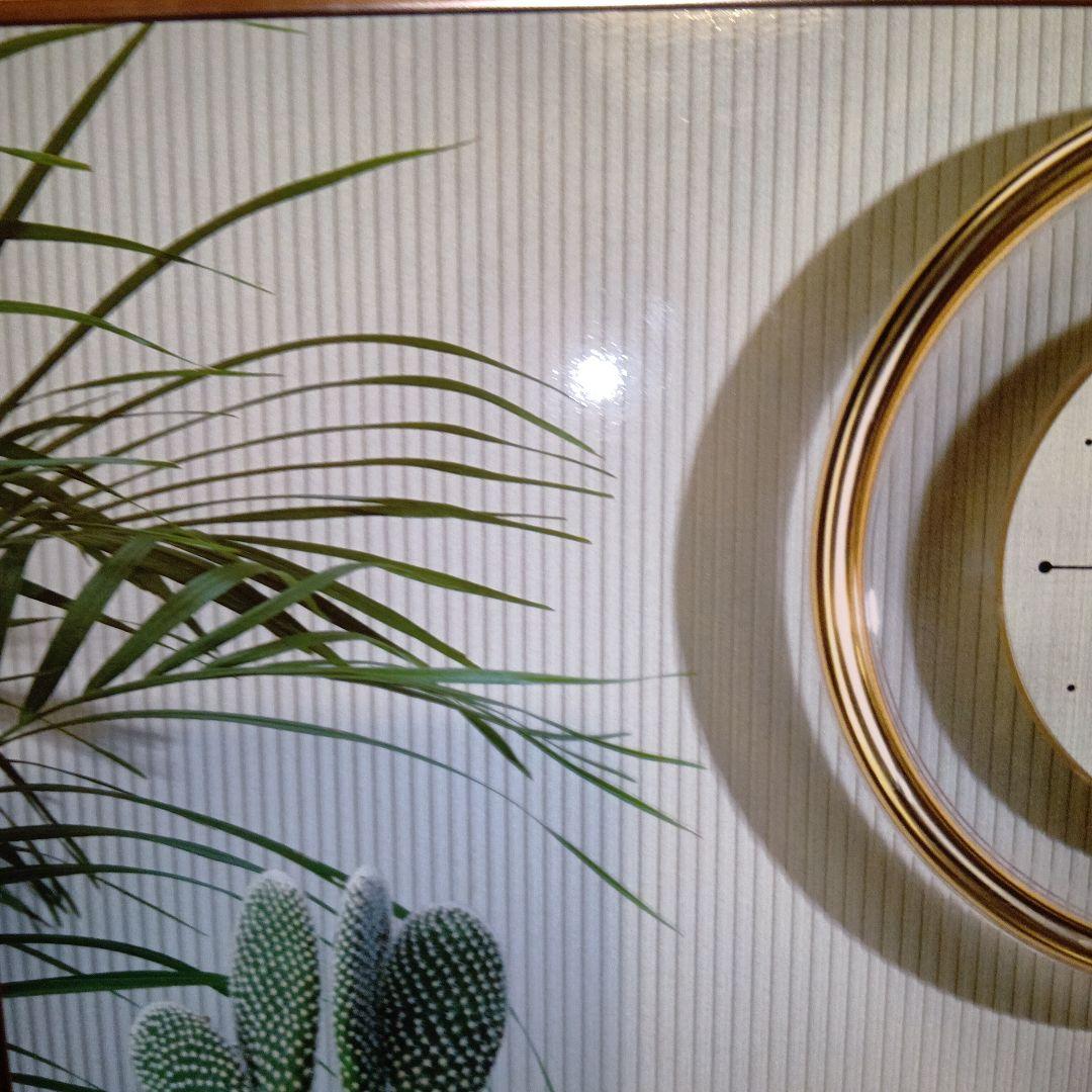 当時物　ニッカウイスキー ポスター型時計　酒屋　アンティーク　昭和レトロポップ