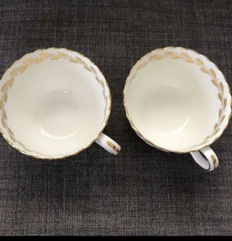ミントン フリル アンティーク 2客セット
