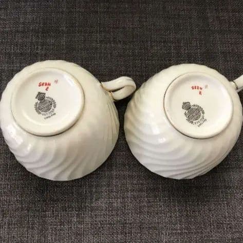 ミントン フリル アンティーク 2客セット