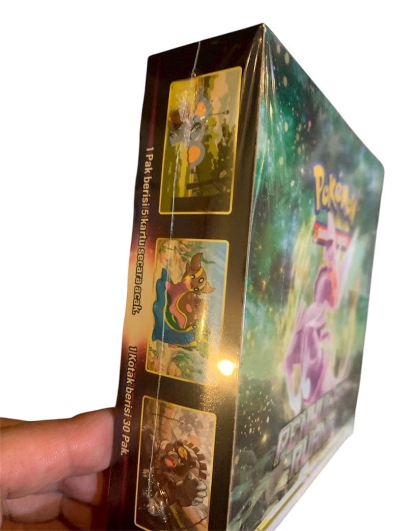 【新品未開封】ポケモンカード スペースジャグラー シュリンク付き　インドネシア