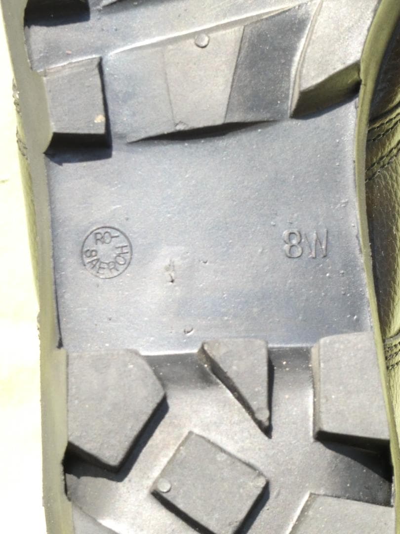 陸上自衛隊　戦闘靴2型　レプリカ　パナマソール　サイズ8W（26.0cm）