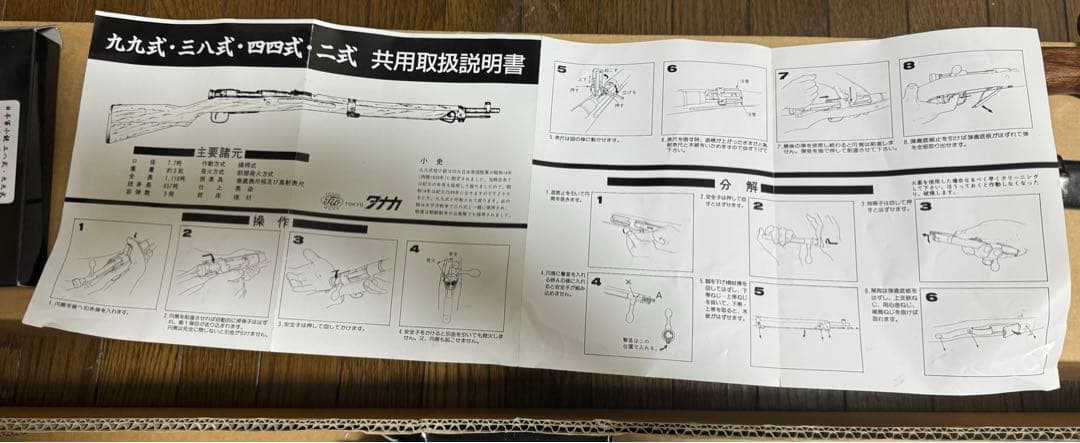 TANAKA WORKS 三八式歩兵銃　グレースチールフィニッシュ　未発火