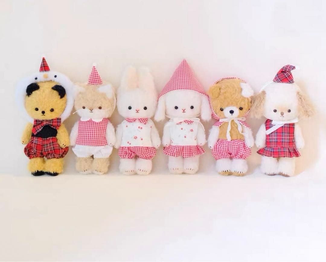 仲良しフレンズ ミックスカラーちゃん アーティストベア 海外作家 ハンドメイド