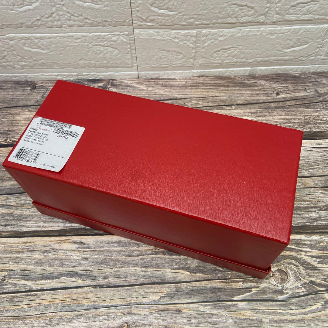 Baccarat バカラ フローラ ビゾー 花瓶 ストライプデザイン