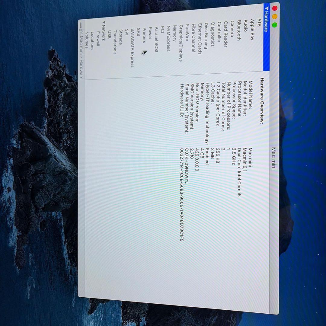 Macデスクトップ Mac mini