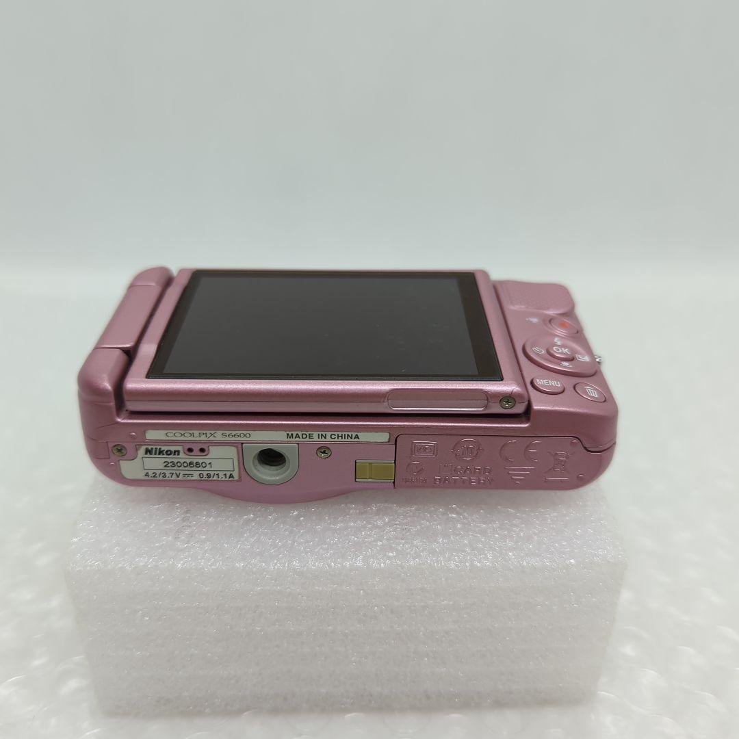 【動作確認済】Nikon COOLPIX S6600 ピンク Wi-Fi対応