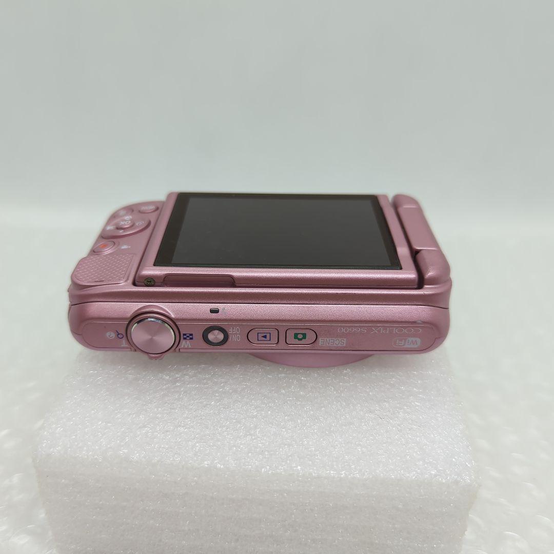 【動作確認済】Nikon COOLPIX S6600 ピンク Wi-Fi対応