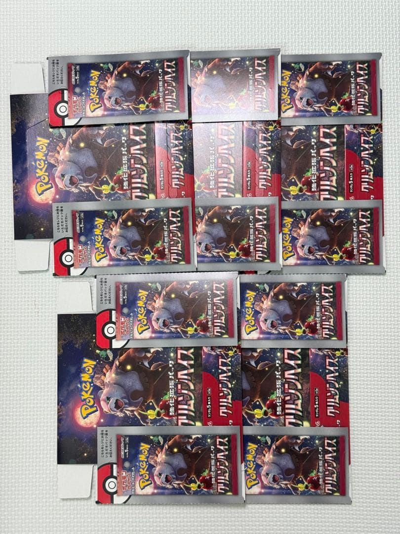 ポケモンカード　空箱まとめ　37箱
