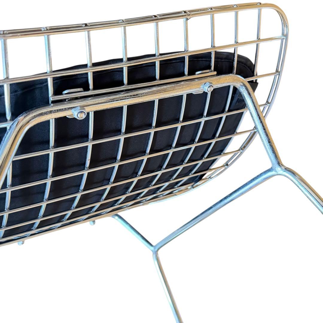 ハリー・ベルトイア ワイヤーチェア シートパッド付 デザイナーズ