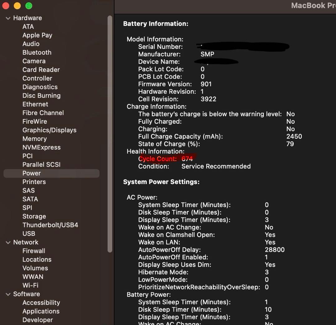 MacBookPro 2017 メモリ16GB SSD512GB US配列