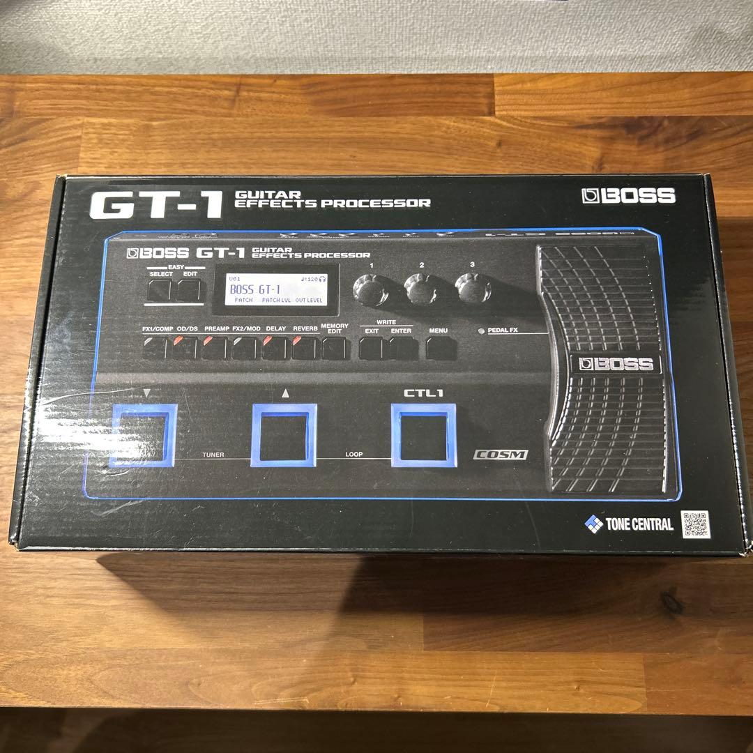 BOSS GT-1 ギターエフェクター 取説 アダプター 教科書付き