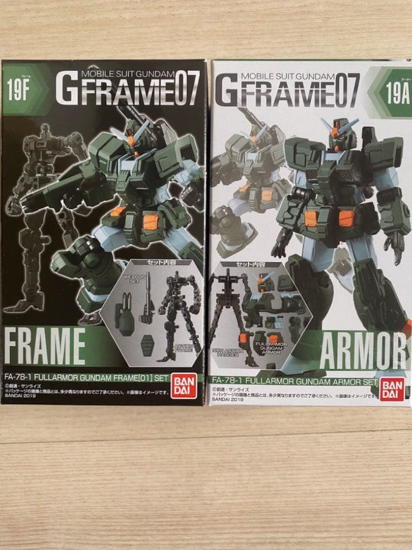 Gフレーム RX78系セット