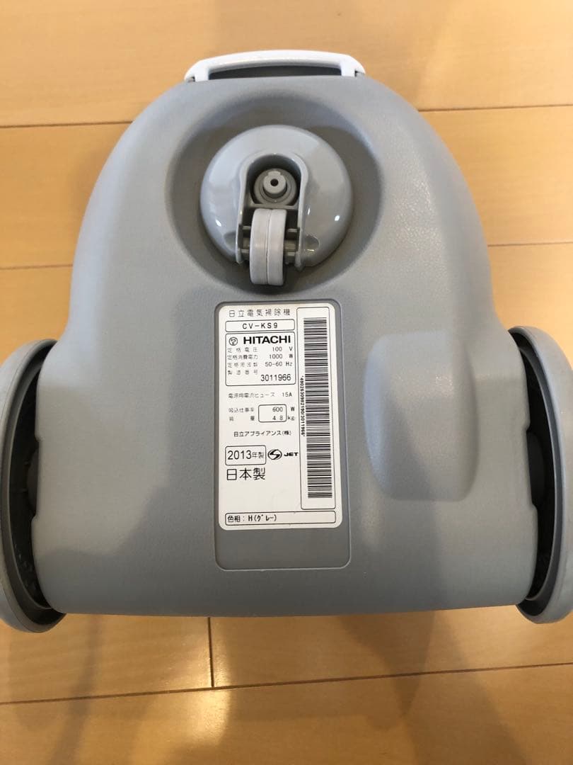 日立 キャニスター掃除機 タービン ヘッド CV-KS9 美品