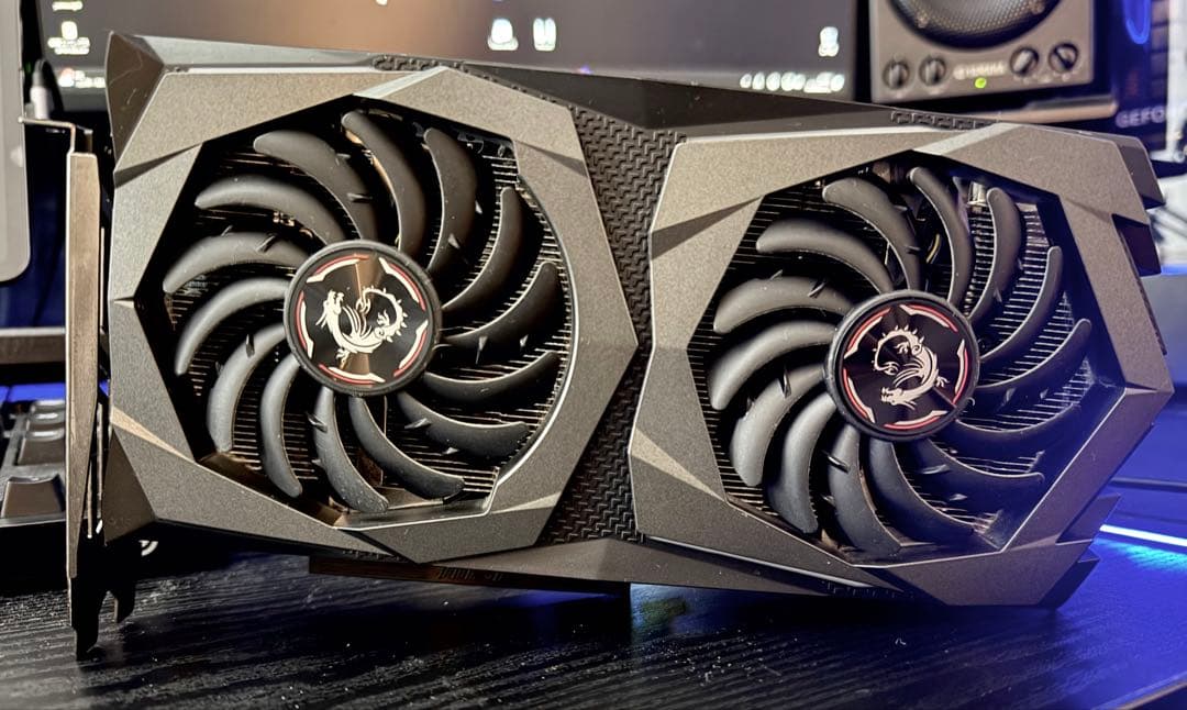 MSI GeForce GTX 1660 Ti GAMING X 6G 箱なし