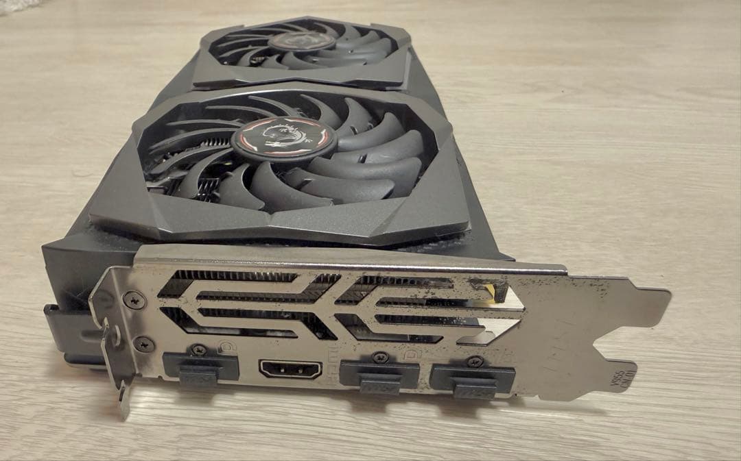 MSI GeForce GTX 1660 Ti GAMING X 6G 箱なし