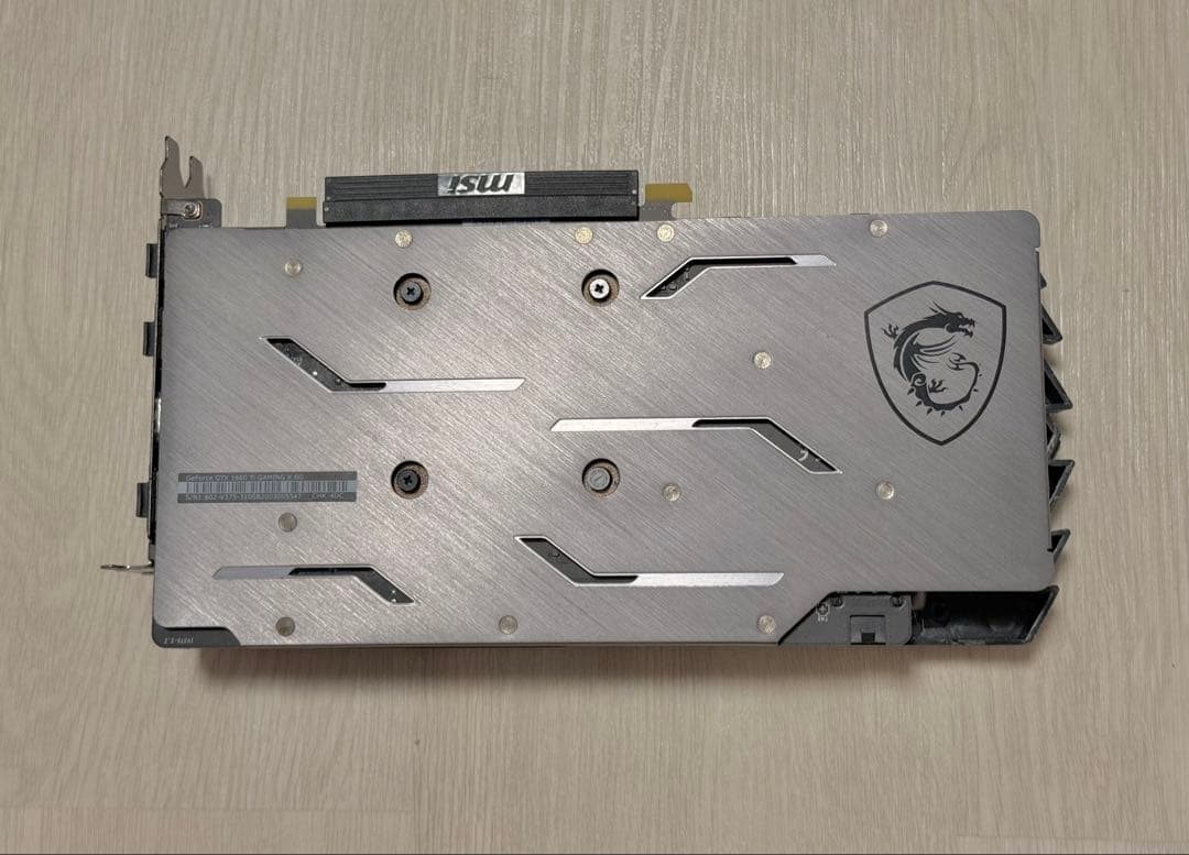 MSI GeForce GTX 1660 Ti GAMING X 6G 箱なし