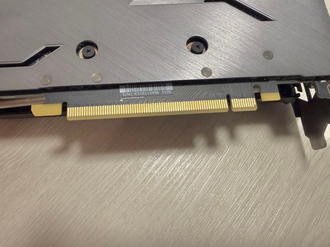 MSI GeForce GTX 1660 Ti GAMING X 6G 箱なし