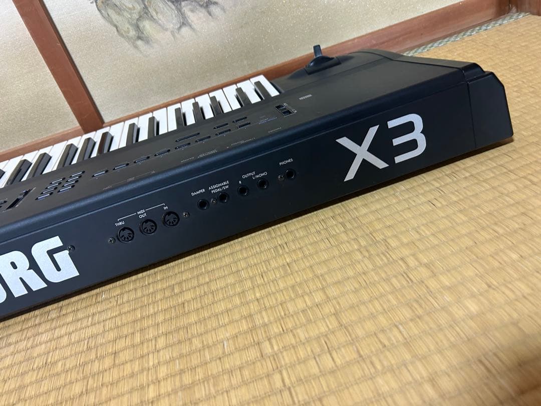 KORG X3 シンセサイザー 61鍵盤 ミュージックワークステーション