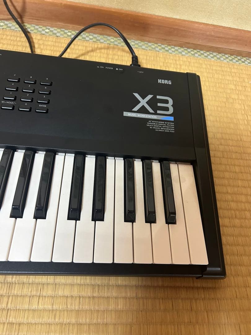 KORG X3 シンセサイザー 61鍵盤 ミュージックワークステーション