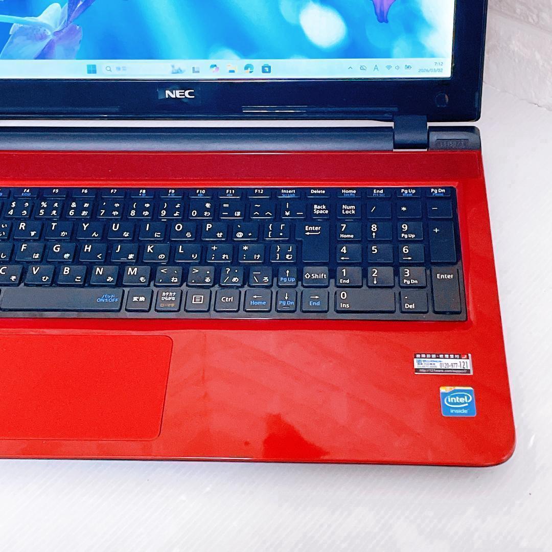 NEC YouTubeに最適 ノートPC ノートパソコン Windows11